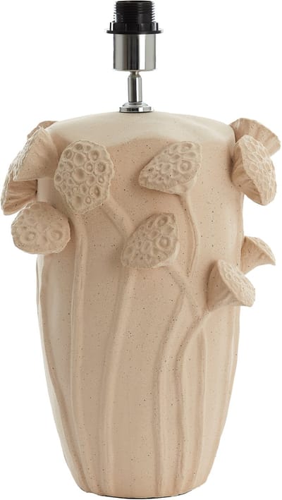 Tafellamp - beige - Lavci - keramiek - losse armatuur - E27 - 7513743 - Light & Living