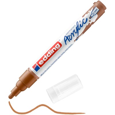 edding 5100 Acrylic "Acrylmarker - Medium" - Hazelnoot