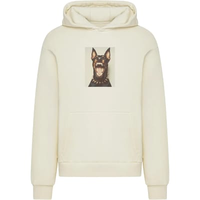 Mister Tee - Fearless Dawg Fluffy Hoodie/trui - XS - Creme