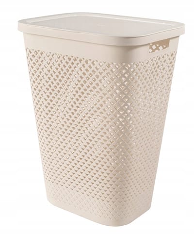 Curver PURE Wasmand 55L Crème - Ventilerend en Ruim