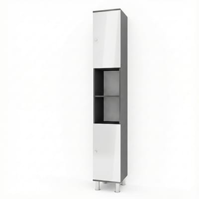 Vicco Fynn Badkamerkast – 30 x 190 cm Antraciet