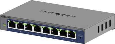 NETGEAR GS108E - Netwerk Switch - Smart Managed - 1 Gbps - 8 poorten