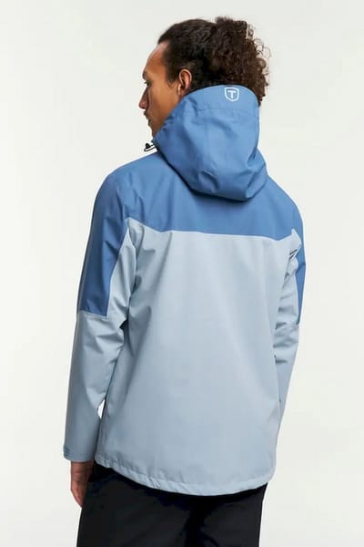 TENSON - winga colourblock men - Regenjack heren - Grijs, blauw