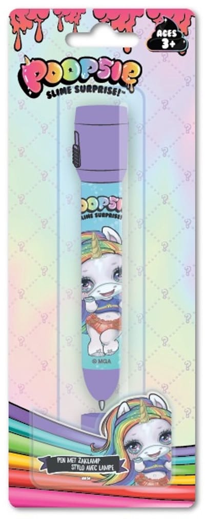 Poopsie Penlamp Junior Paars/blauw - Sinterklaas- schoencadeau - schoencadeautje