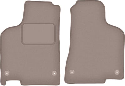 Beige voormatten voor: Volkswagen Lupo 3L hatchback (1997-2005)