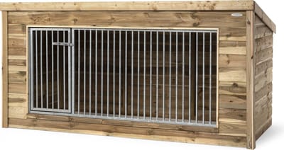 Wood Selections Hondenhok Luna - Hondenhokken en kennels - kennel - Dierenverblijf - hondenhuis- Hondenverblijf voor buiten