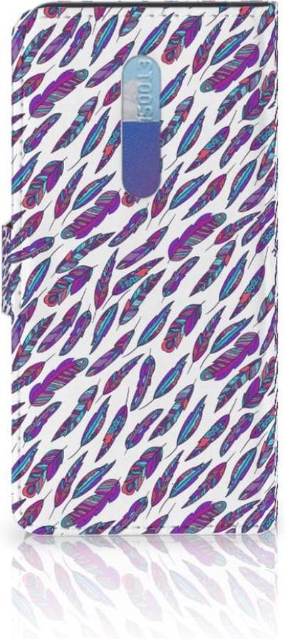 Boekhoesje voor Xiaomi Redmi K20 Pro Telefoon Hoesje Feathers Color