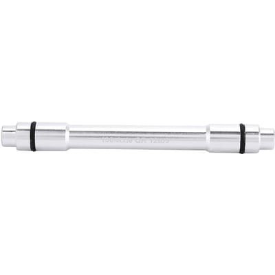 Adaptateur de moyeu d'axe traversant pour vélo 12 mm vers 9 mm Blocage rapide Argent argenté