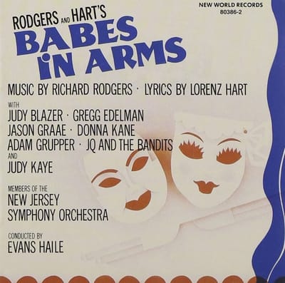Members Of New Jersey Symphony Orchestra, Evans Haile - Rodgers & Hart: Babes In Arms (CD)