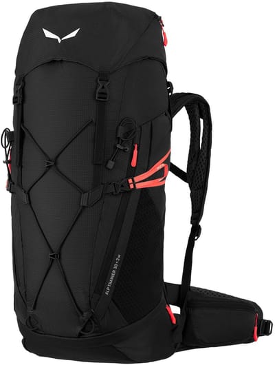 SALEWA Wandelrugzak Rugzak Alp Trainer 30+3 WS 30L Black Out Zwart