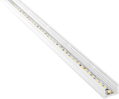 Barthelme 62399201_9010 BARdolino LED-profiel Aluminium (l x b x h) 1000 x 18.4 x 13 mm 1 m