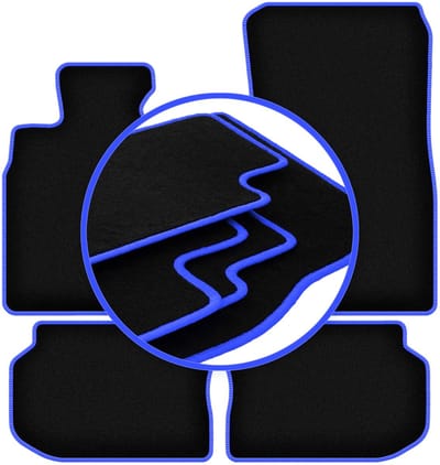 CARLUX-BLUE automatten voor: BMW 5 F10 sedan (2010-2013)