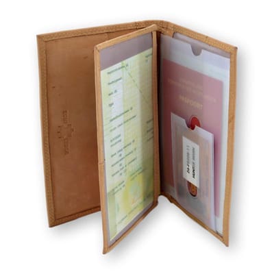 Autopapieren mapje - A6 map - Mapje - Autopapieren hoes - Cadeau voor man - Cadeau voor vrouw - Kado man - Kado vrouwen - Kado mannen verjaardag - Mannen cadeautjes - Vrouwen cadeautjes - Portefeuille heren - Vrouwen cadeautjes - Leer - Sale - Outlet