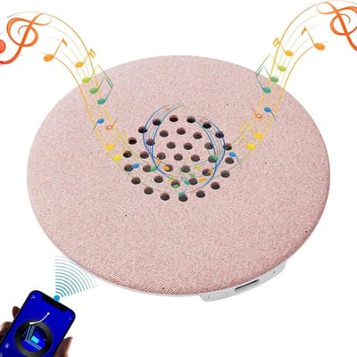 Hoofdkussen Speakers - Slaap Luidspreker - Rustig Slapen - Met Slaaptimer - 2.5 x 12.7 x 2.5 cm - Roze