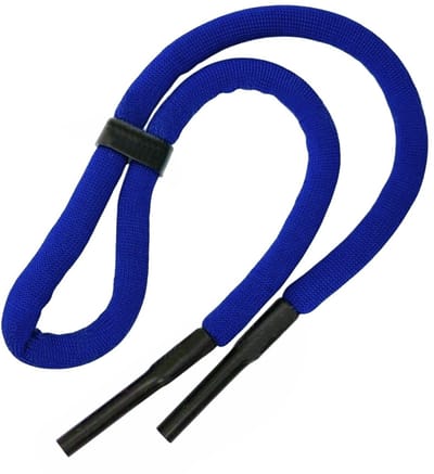 Fako Bijoux® - Drijvend Brillenkoord - Watersport - Suppen - Surfen - Zwemmen - 66cm - 10mm - Donkerblauw