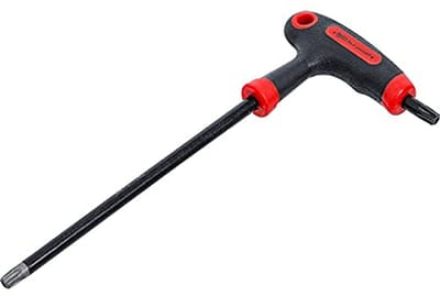 Schroevendraaier met T-greep en zijlemmet voor Torx T40 met/zonder boring