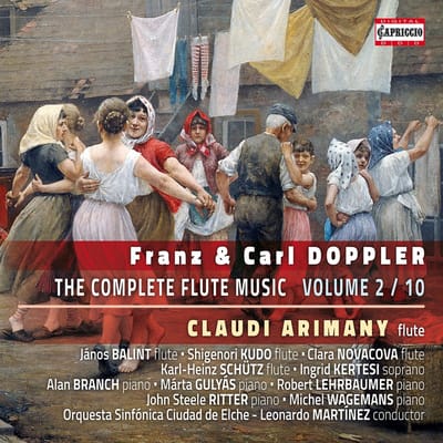 Claudi Arimany, Michel Wagemans, Orquesta Sinfonica Ciudad De Elche - Albert Franz Doppler & Karl Doppler: The Complete Flute Music - Volume 2 / 10 (CD)