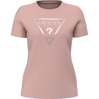 T-shirt dames Guess New Cn Basic Triangle