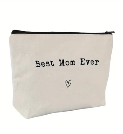Toilettas best mom ever - moederdag - cadeau - feest - verjaardag - moeder - mama