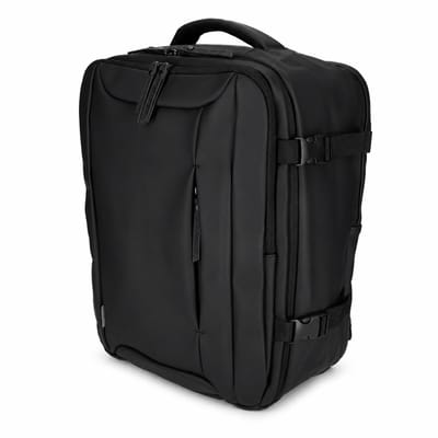 Norländer Underseater - Reistas - 20 Liter - Vegan Leer - Laptopvak 15,6 inch - Trolleyband