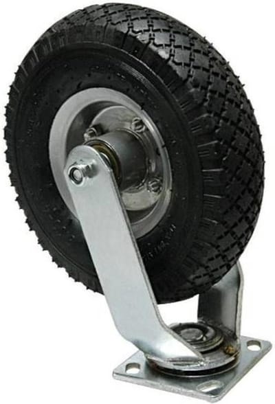 Benson Zwenkwielen - luchtband - 260 mm diameter - 130 kg draagkracht - set van 2
