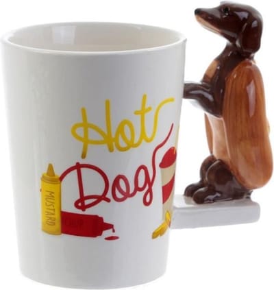 Beker handvat hot dog