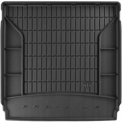 Frogum Dry Zone Kofferbakmat - Geschikt voor Opel Astra J (IV) Sedan (2009-2015) - Met thuiskomertje - Perfecte Pasvorm - TPE Rubber - Hoge Rand 5cm - Geurloos - Zwart