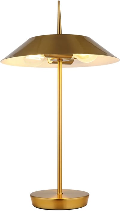 Globo - tafellamp - BRENLOR - brons - metaal - Ø 30cm - E27 - 21032M