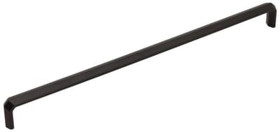 Gamet UU56 - Matzwarte Deurhendel - 320mm - Geometrisch Ontwerp