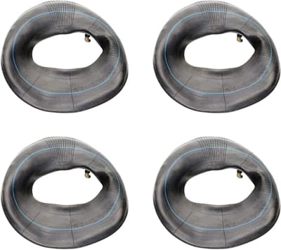 Binnenbanden Set - Reserve binnenband - Materieel Onderhoud - Metalen Ventiel - 4 Stuks - Zwart