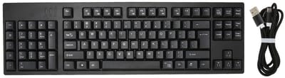 Dailygoods - Linkshandig Toetsenbord - Ergonomisch Toetsenbord - Plug-and-play voor Bedrijven - 109 Toetsen - Perfect voor Accountants - Ideaal voor L...