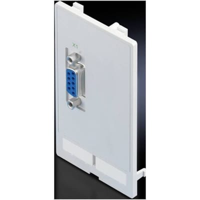 Rittal SZ 2482.510 Interface inzetstuk Met snaplock Polycarbonaat Grijs, Geel 1 stuk(s) Piece