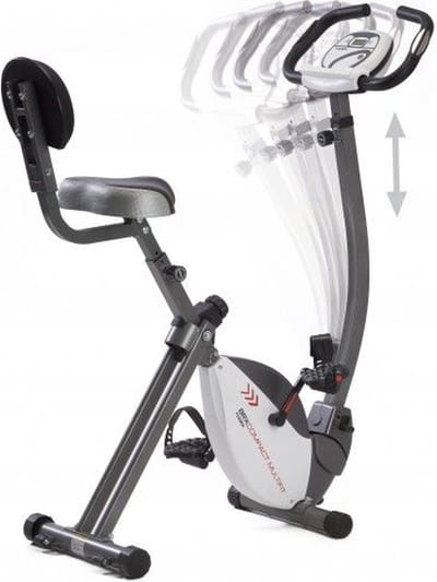 Toorx Fitness BRX-COMPACT MULTIFIT Inklapbare hometrainer - Fitness fiets - 8 weerstandsniveaus - Transportwielen - Max 100 kg.