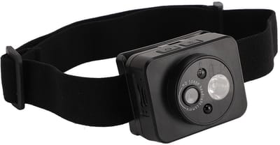 Golden crown - Koplampcamera - 1080P Videorecorder - Handsfree en Verstelbaar - Compact en Lichtgewicht - MP4-opslag - Geschikt voor Avontuurlijke Activ...