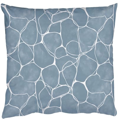 Sierkussens - Kussentjes Woonkamer - 50x50 cm - Organisch - Patroon - Blauw