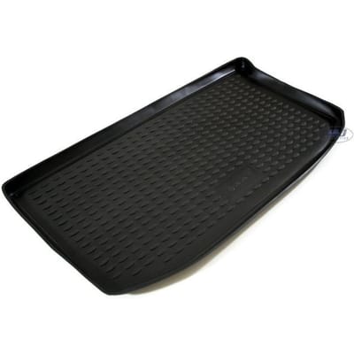 J&J AUTOMOTIVE | Tapis De Coffre Caoutchouc Premium Pour Fiat Panda 2003-2012 noir