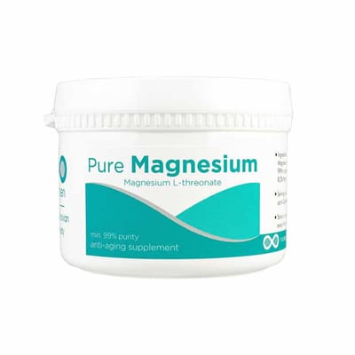 Magnesium l-threonate - 100 gram - pure poeder zonder toevoegingen van Hansen - Scandinavische kwaliteit