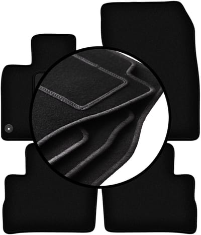 Complete set veloursmatten voor: Nissan Qashqai III SUV (2021-)