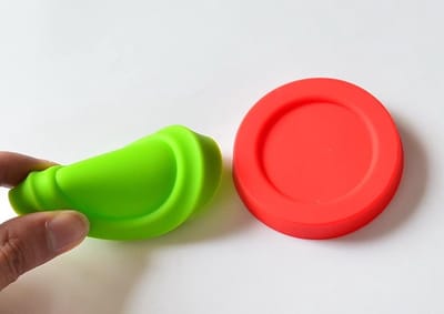 2 st. Silicone afsluit deksels voor blikjes - bier fris blik afsluiter - Groen- Set van 2
