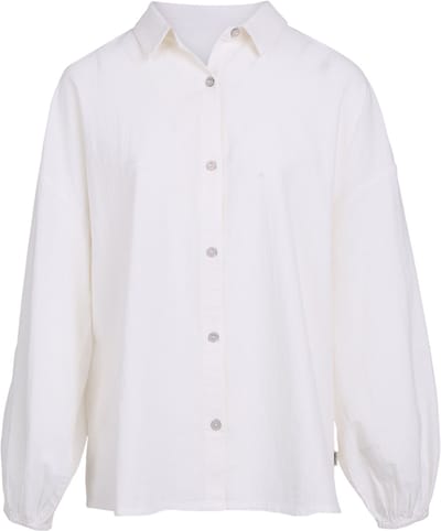 Brunotti - Maysa - Top Snow - Dames - 100% Katoen - Relaxed Fit - Lichtgewicht - M