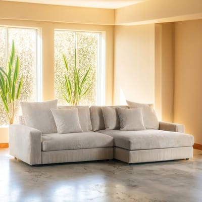 Hoekbank Nova Naturel