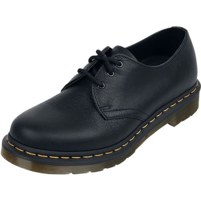 Dr. Martens - Rockabilly Veterschoenen - 1461 Virginia Black Virginia - EU36 tot EU42 - voor Vrouwen - zwart