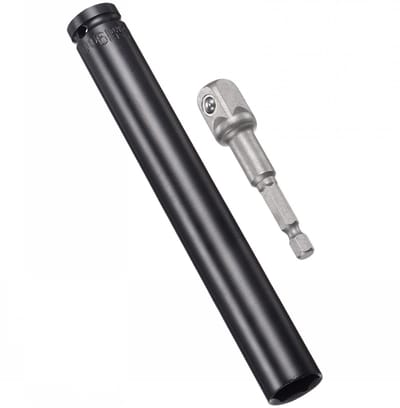 Dailygoods - 1/2" Slangenset met 19mm Diepe Slagdop en Adapter
