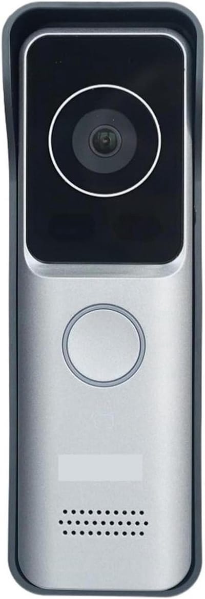 Video Deurbel - Intercom Systeem - Huis Beveiligen - Inductieve Kaart Toegang - 160x50x30 mm - Zwart
