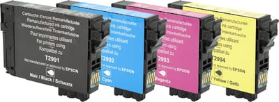 RecycleClub K10518RC inktcartridge 3 stuk(s) Compatibel Hoog (XL) rendement Zwart, Cyaan, Magenta, Geel