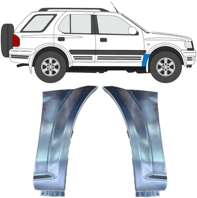 Reparatiepaneel voorspatbord voor Opel Frontera B 1999-2002 / Links + Rechts