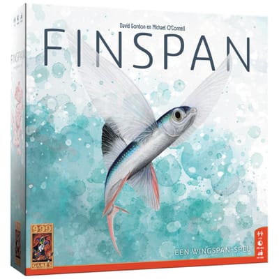 999 Games - Finspan - Bordspel - Prachtig vormgegeven - Ook voor 1 speler - Gezelschapsspel