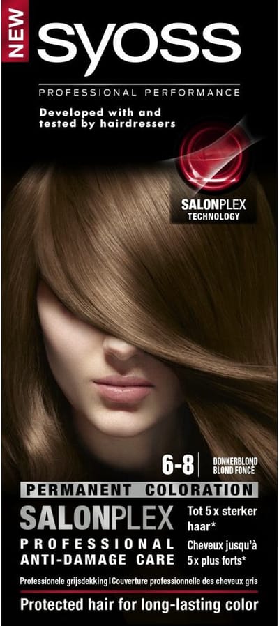 SYOSS Color baseline 6-8 Donkerblond Haarverf - 1 stuk