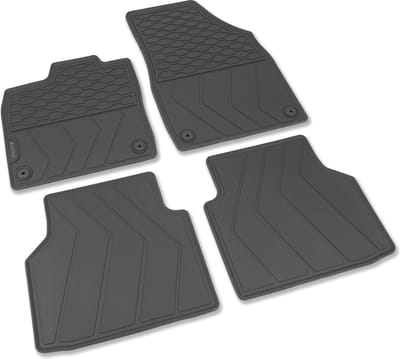 Rubber Automatten geschikt voor Volkswagen ID.4 - Bouwjaar: 2020-heden - Originele pasvorm - 4-delig