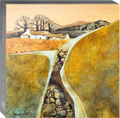 Glebe Cottage The Eco-Friendly Card Company Notecard ~ Kaartenmapje Landschap ~Michael Morgan